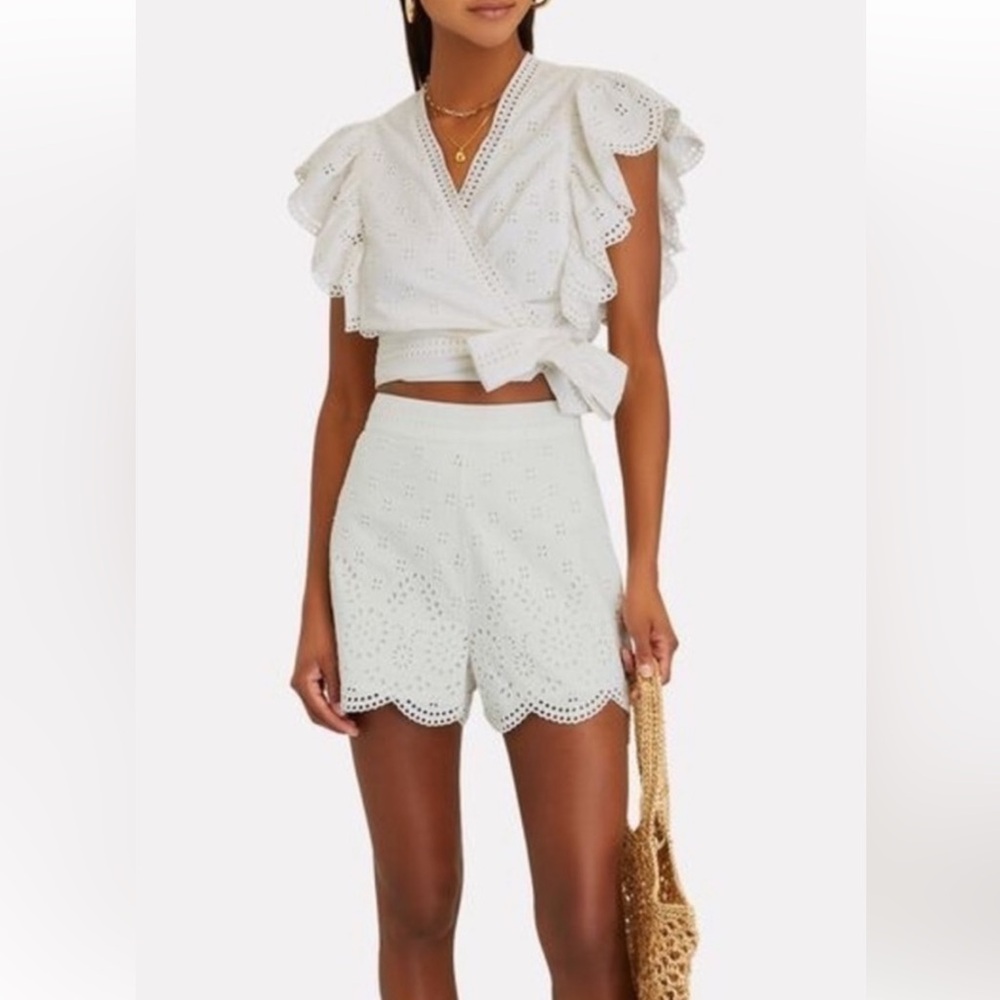 Intermix Eyelet White Set